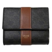 Celine Vintage Pre-owned Canvas plnbcker Brown, Dam