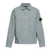 Stone Island Jacka med logotyp Gray, Herr