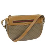 Gucci Vintage Pre-owned Laeder gucci-vskor Beige, Dam