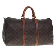 Louis Vuitton Vintage Pre-owned Canvas resvskor Brown, Dam