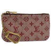 Louis Vuitton Vintage Pre-owned Canvas plnbcker Red, Dam