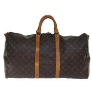 Louis Vuitton Vintage Pre-owned Canvas resvskor Brown, Dam