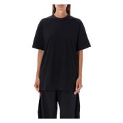 Y-3 Svart T-shirt med JFX Print Black, Dam