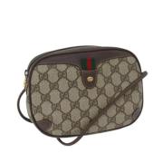 Gucci Vintage Pre-owned Laeder gucci-vskor Beige, Dam