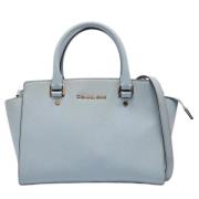 Michael Kors Pre-owned Pre-owned Laeder totevskor Blue, Dam