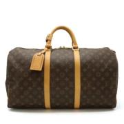 Louis Vuitton Vintage Pre-owned Canvas louis-vuitton-vskor Brown, Dam