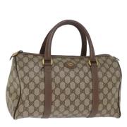 Gucci Vintage Pre-owned Laeder resvskor Beige, Dam