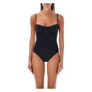 Anine Bing Svart Kyler Body Topwear Aw24 Black, Dam