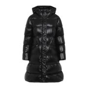 Moncler Svart Bellevue Jacka Black, Dam