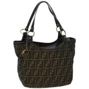 Fendi Vintage Pre-owned Canvas fendi-vskor Multicolor, Dam