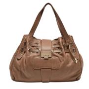 Jimmy Choo Pre-owned Pre-owned Laeder axelremsvskor Brown, Dam