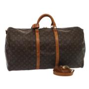 Louis Vuitton Vintage Pre-owned Canvas resvskor Brown, Dam