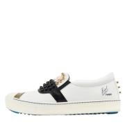 Fendi Vintage Pre-owned Laeder sneakers White, Dam