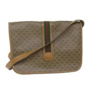 Gucci Vintage Pre-owned Laeder gucci-vskor Beige, Dam