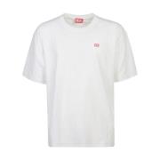 Diesel Vita T-shirts och Polos White, Herr