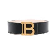 Balmain Klassisk Noir B-Bälte Black, Dam