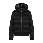 Dolce & Gabbana Vadderad jacka i svart Black, Dam