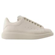 Alexander McQueen Laeder sneakers Beige, Herr