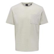 Only & Sons T-shirt Beige, Herr