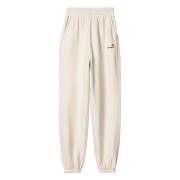 Carhartt Wip W American Script Sweat Pant Långbyxor Beige, Dam