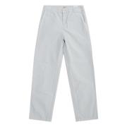 Carhartt Wip W Pierce Straight Långa byxor Gray, Dam