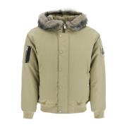 Moose Knuckles Denali Hooded Bomber Jacka Green, Herr