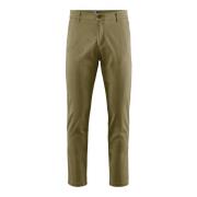 BomBoogie Stretch Bomull Gabardine Chino Byxor Beige, Herr