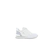 Michael Kors Vita Wilma Opt/Silver Sneakers White, Dam