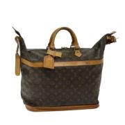 Louis Vuitton Vintage Pre-owned Canvas handvskor Brown, Dam