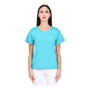 Moschino Kortärmad T-shirt Blue, Dam