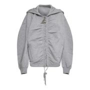 The Attico Stiliga Sweaters Kollektion Gray, Dam