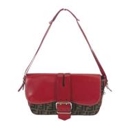 Fendi Vintage Pre-owned Laeder fendi-vskor Brown, Dam