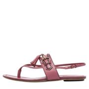 Gucci Vintage Pre-owned Laeder sandaler Pink, Dam