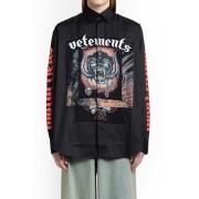 Vetements Motorhead Jersey Shirt Black, Herr