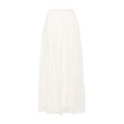 Ulla Johnson Vita Kjolar för Kvinnor Aw24 White, Dam