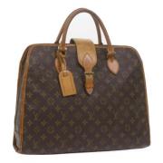 Louis Vuitton Vintage Pre-owned Canvas handvskor Brown, Dam