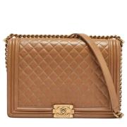 Chanel Vintage Pre-owned Laeder chanel-vskor Brown, Dam