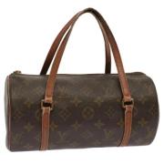 Louis Vuitton Vintage Pre-owned Canvas handvskor Brown, Dam