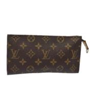 Louis Vuitton Vintage Pre-owned Canvas necessrer Brown, Dam