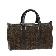 Celine Vintage Pre-owned Canvas resvskor Brown, Dam