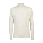 Lardini Vit Sweater Kollektion White, Herr