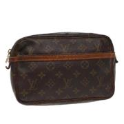 Louis Vuitton Vintage Pre-owned Canvas kuvertvskor Brown, Dam