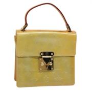 Louis Vuitton Vintage Pre-owned Laeder handvskor Yellow, Dam