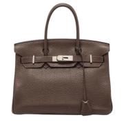 Hermès Vintage Pre-owned Laeder totevskor Brown, Dam