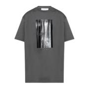 Iceberg T-shirt med logotyp Gray, Herr