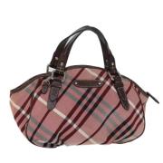 Burberry Vintage Pre-owned Canvas handvskor Multicolor, Dam