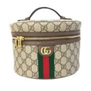 Gucci Vintage Pre-owned Canvas gucci-vskor Beige, Dam