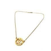 Chanel Vintage Pre-owned Metall chanel-smycken Yellow, Dam