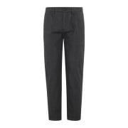 Department Five Slim Crop Chino Byxor Gray, Herr