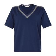 Liu Jo Kortärmad T-shirt Blue, Dam